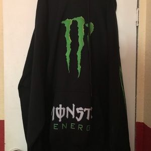 Monster Energy Hoodie XL fits like a Large